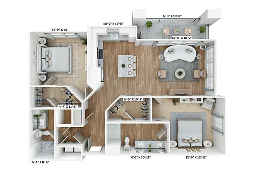 Floor plan B2