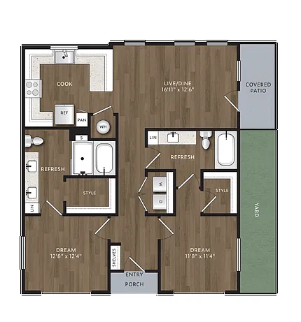 Floor plan B2H