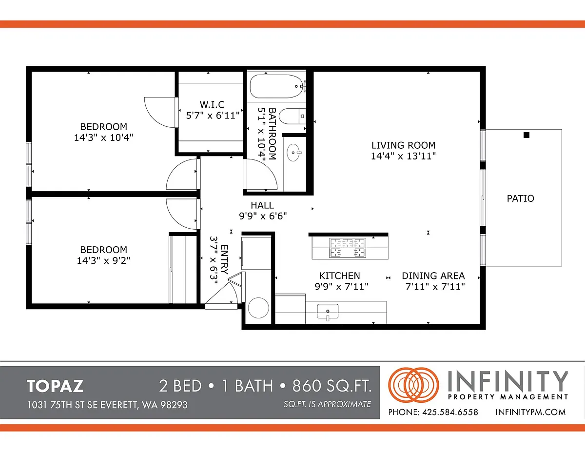 Floor plan Topaz