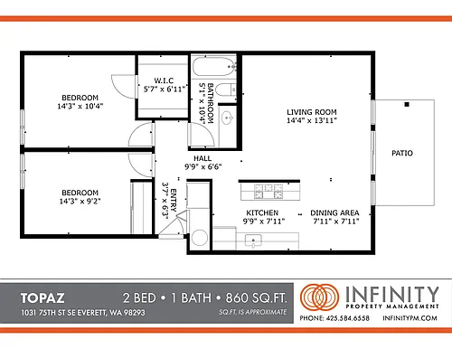 Floor plan Topaz