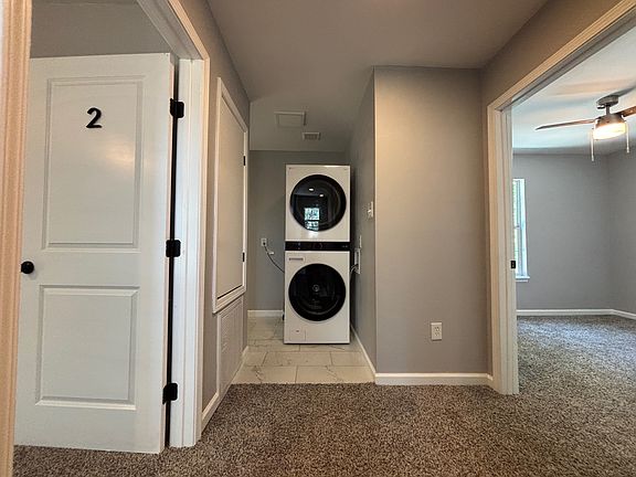 In-unit washer/dryer