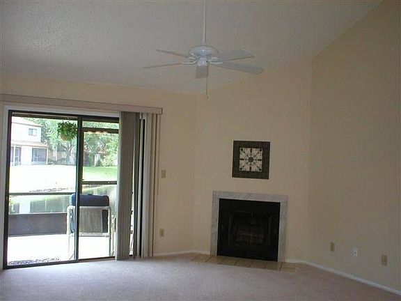 Living room and fireplace!