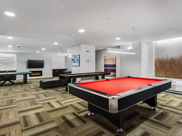 Our resident lounge is the perfect spot to meet with friends for a game