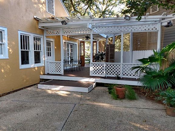 Back covered deck