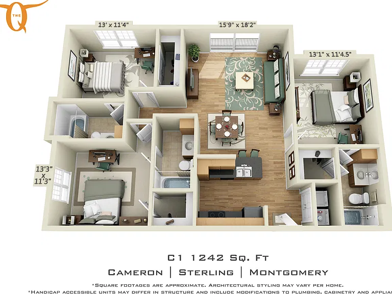 The Quarters Sterling House (Student Housing - Rent by the Bed) — Photo 80