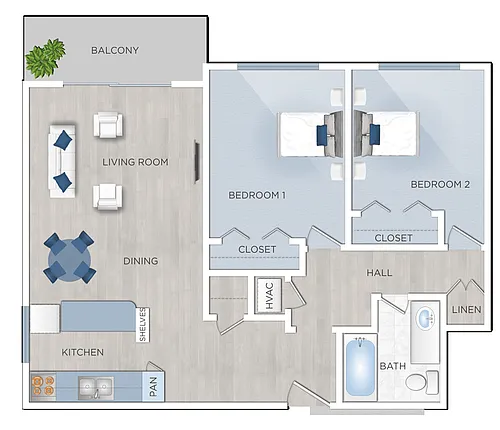 Floor plan H