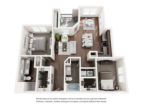 Floor plan B3