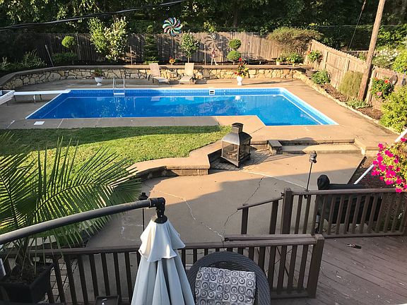 Backyard oasis