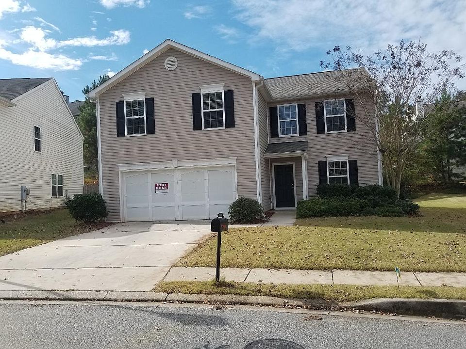 Front View with 2 car garage