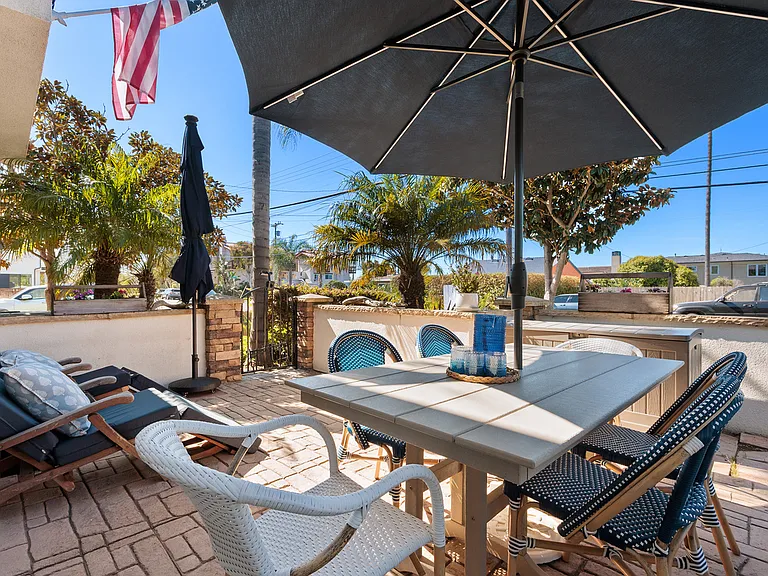Perfect for relaxing or enjoying meals in the coastal breeze.