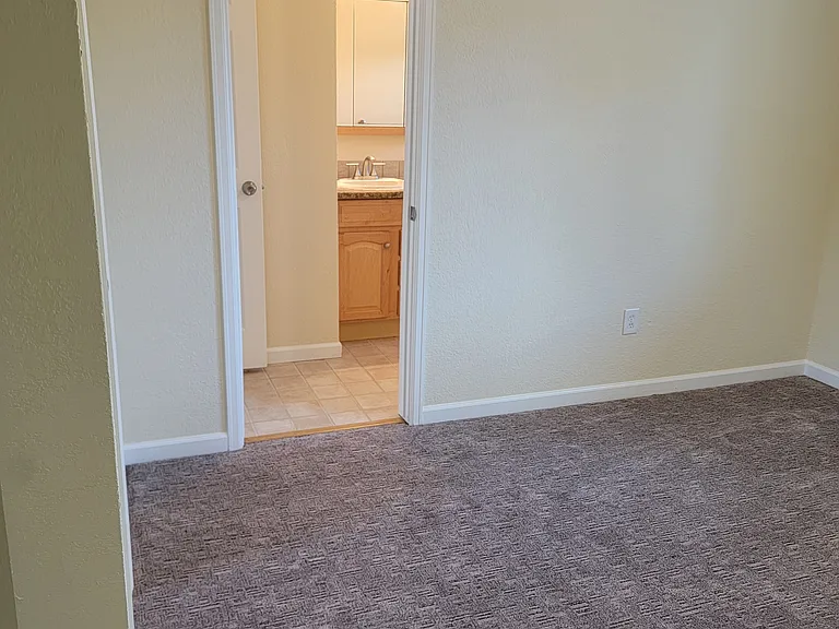 Upstairs bedroom/bathroom