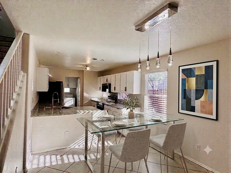 Virtual Staging Dining area