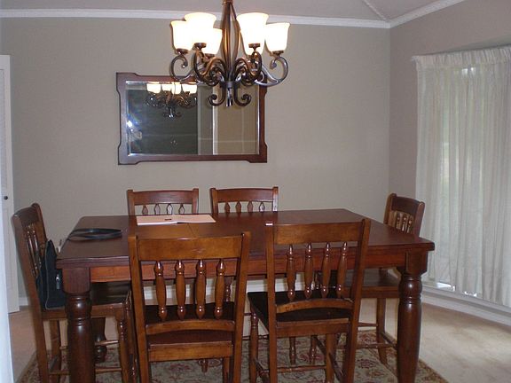 The dining room