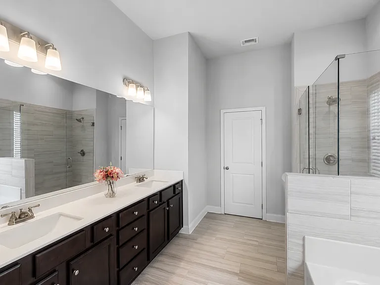 Primary suite bathroom