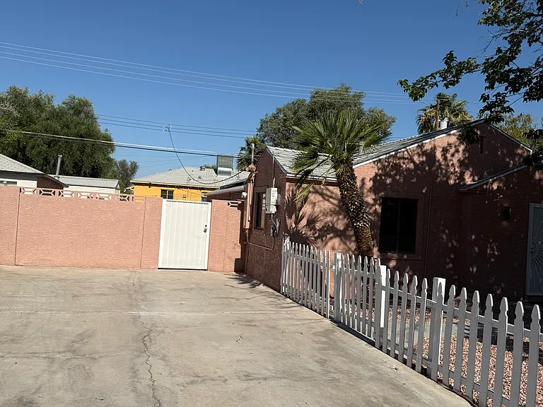 Exclusive resident parking with full driveway access, ideal for two vehicles.