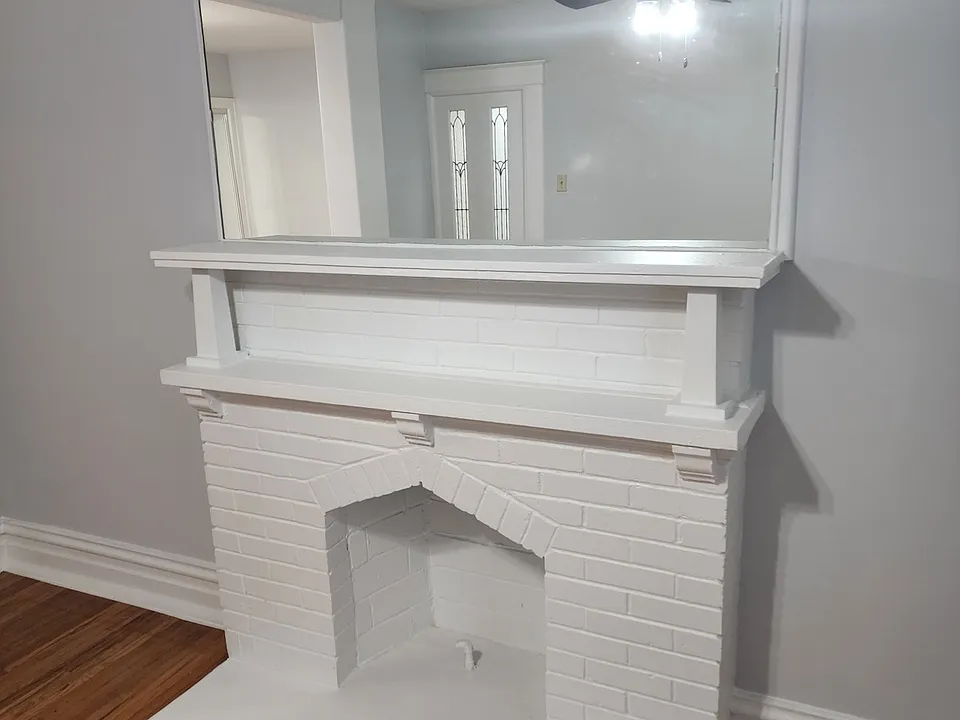 Decorative Fireplace in the Front Room