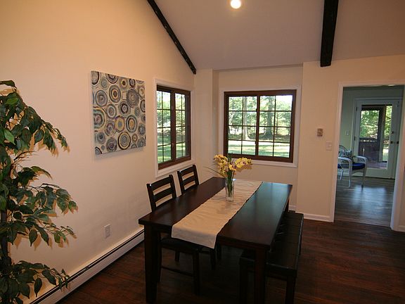 informal dining area
