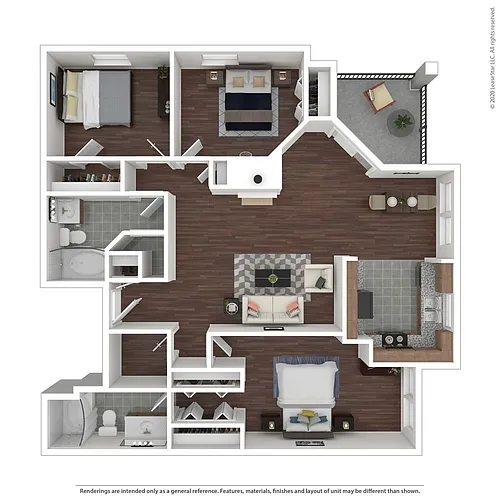 Floor plan C1