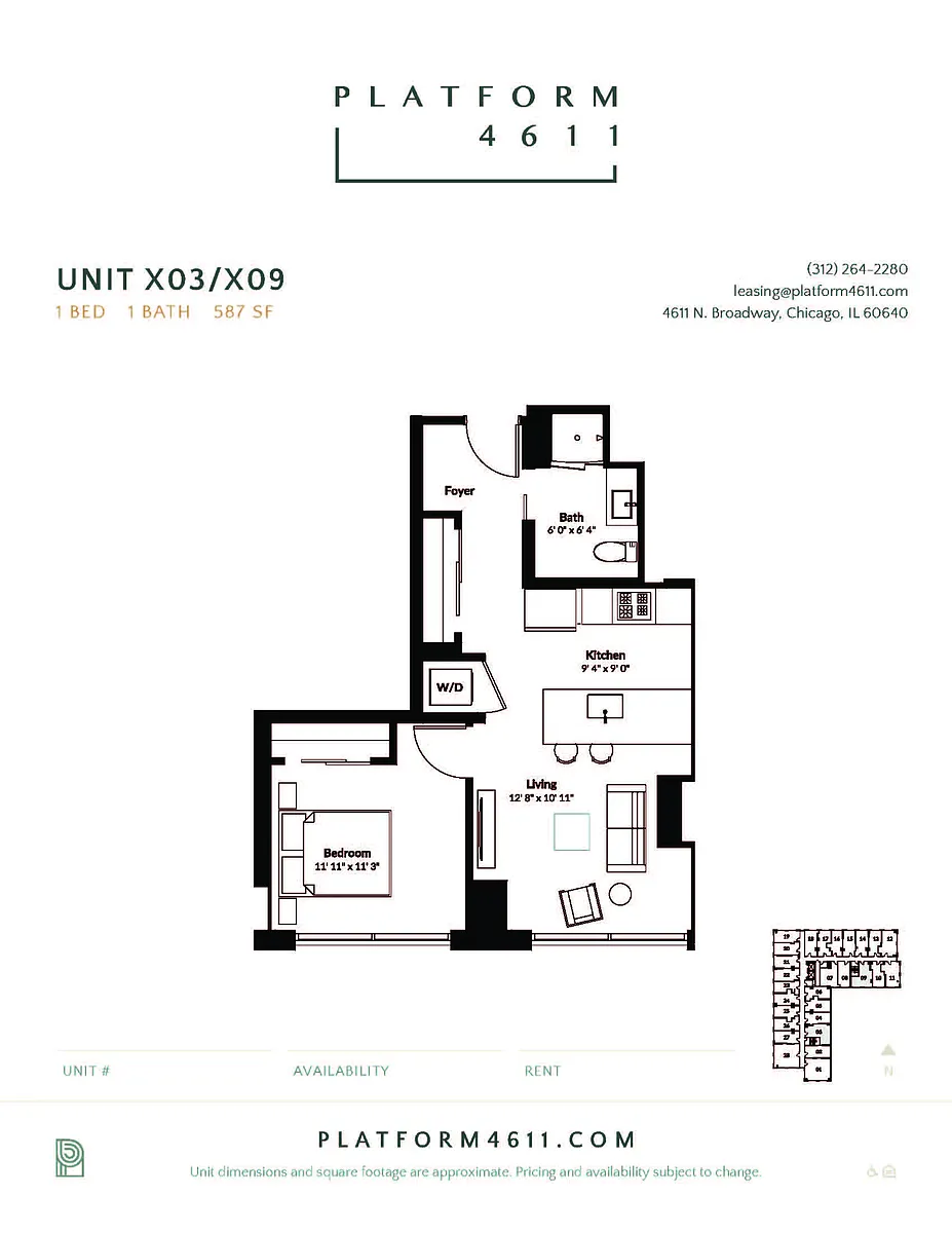 Floor plan 012M/018M