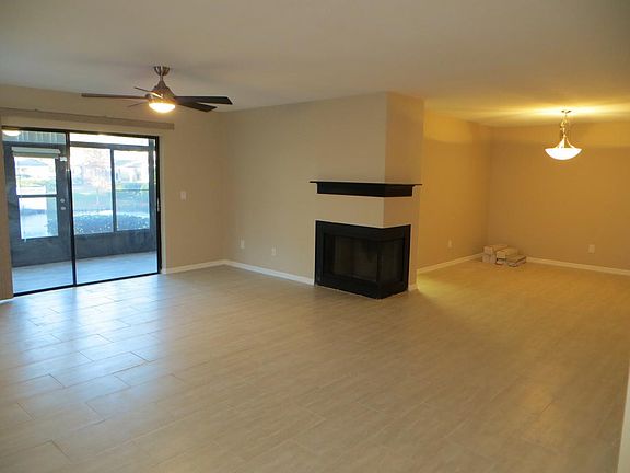 Living/Dining with Fireplace