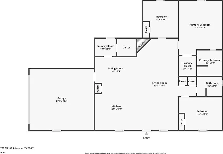 3 bed, 2.0 bath, 1687 sqft, $1,845 — Photo 2