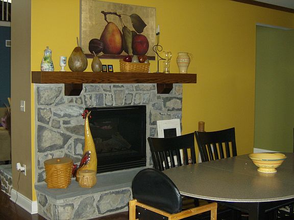 Dining Area Fireplace