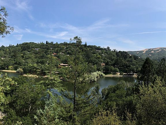 View of Lake Cascade from the deck.