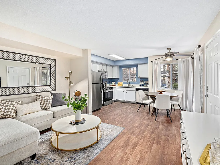 Living Room and Kitchen
