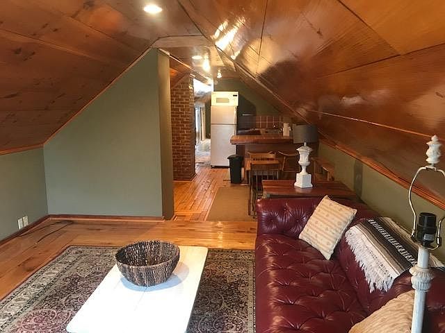 The living room.