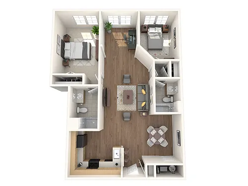 Floor plan B3A