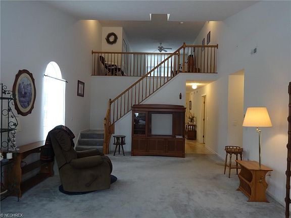 Great room open to loft
