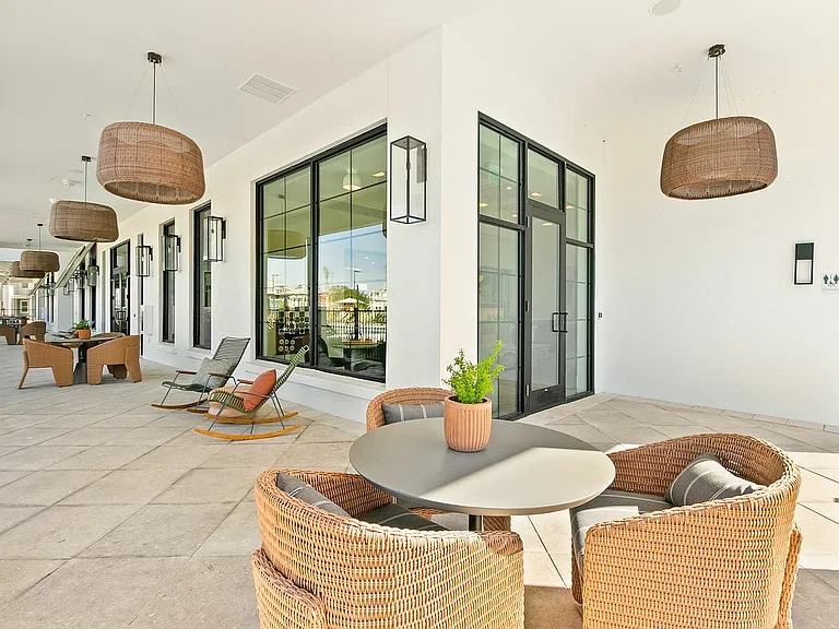 Outdoor Breezeway Lounge