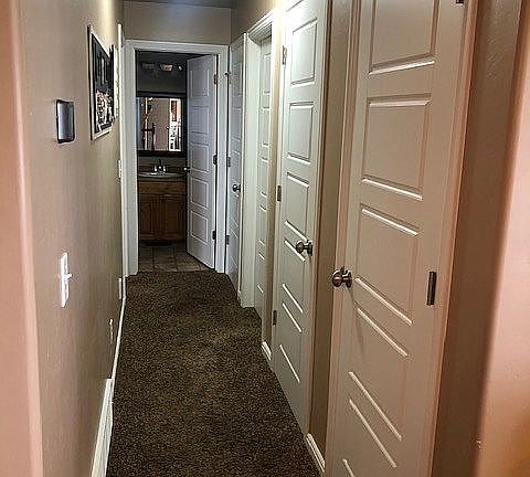 Hallway 3 Lge Closets