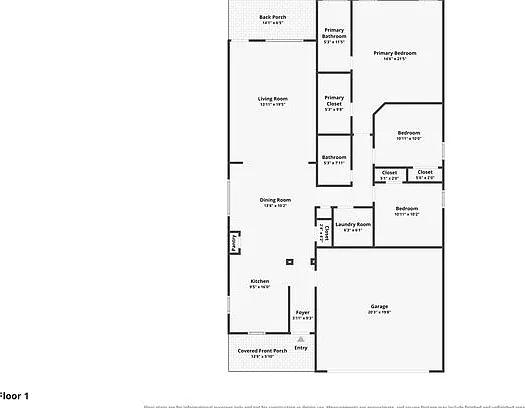 3 bed, 2.0 bath, 1491 sqft, $2,145 — Photo 2