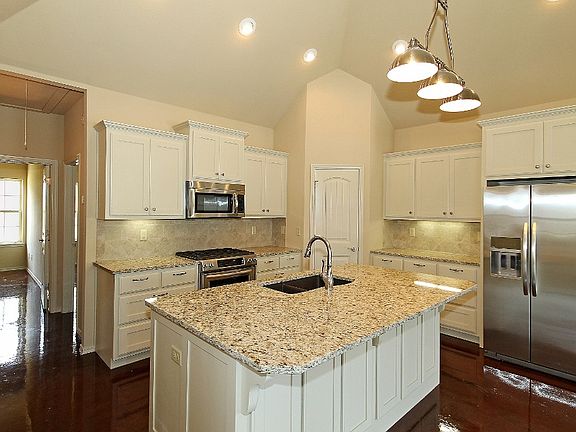 Chef's kitchen with high end stainless appliances