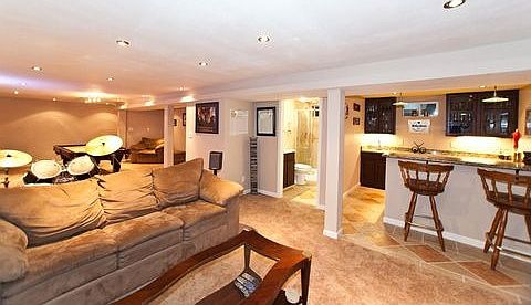 Beautifully Finished Basement