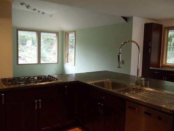 Kitchen looking into family room