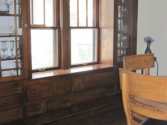built-in cabinets