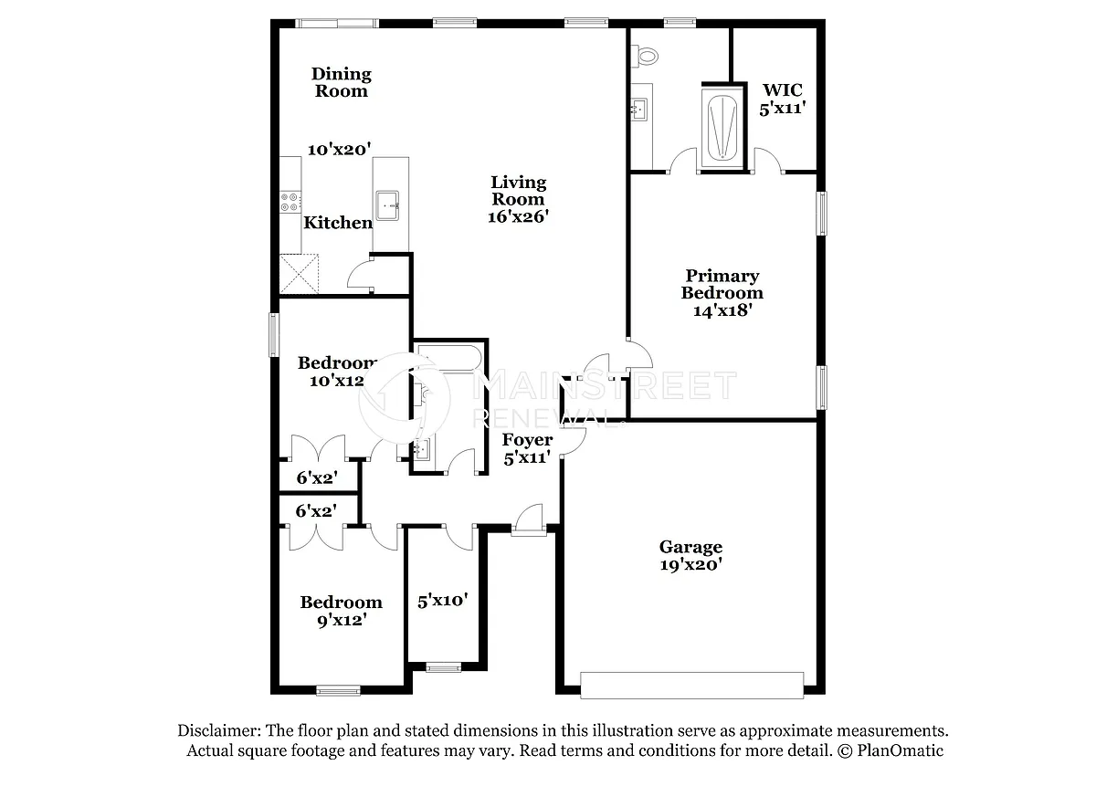 Floor Plan - 528 Gusty Ln