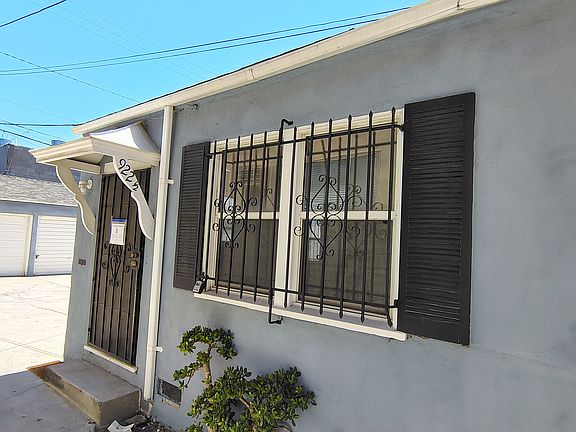 Front door of unit