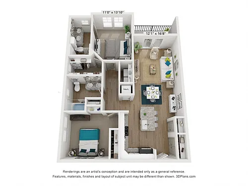 Floor plan Santee Phase 1