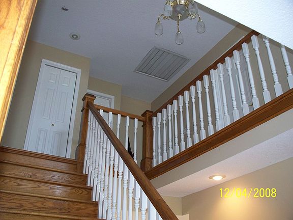 Nice stairway in foyer