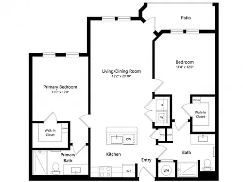 Floor plan B1-E2
