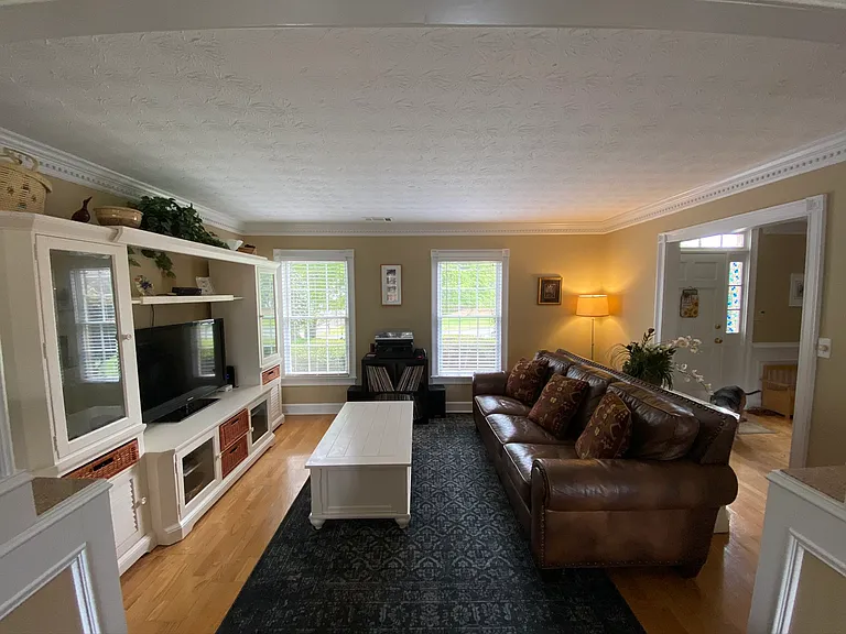 living room as seen from the family room