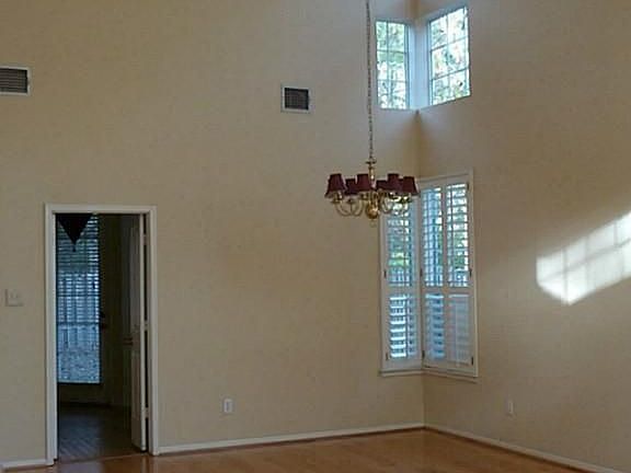  The formal dining area has lots of natural light and open spece.