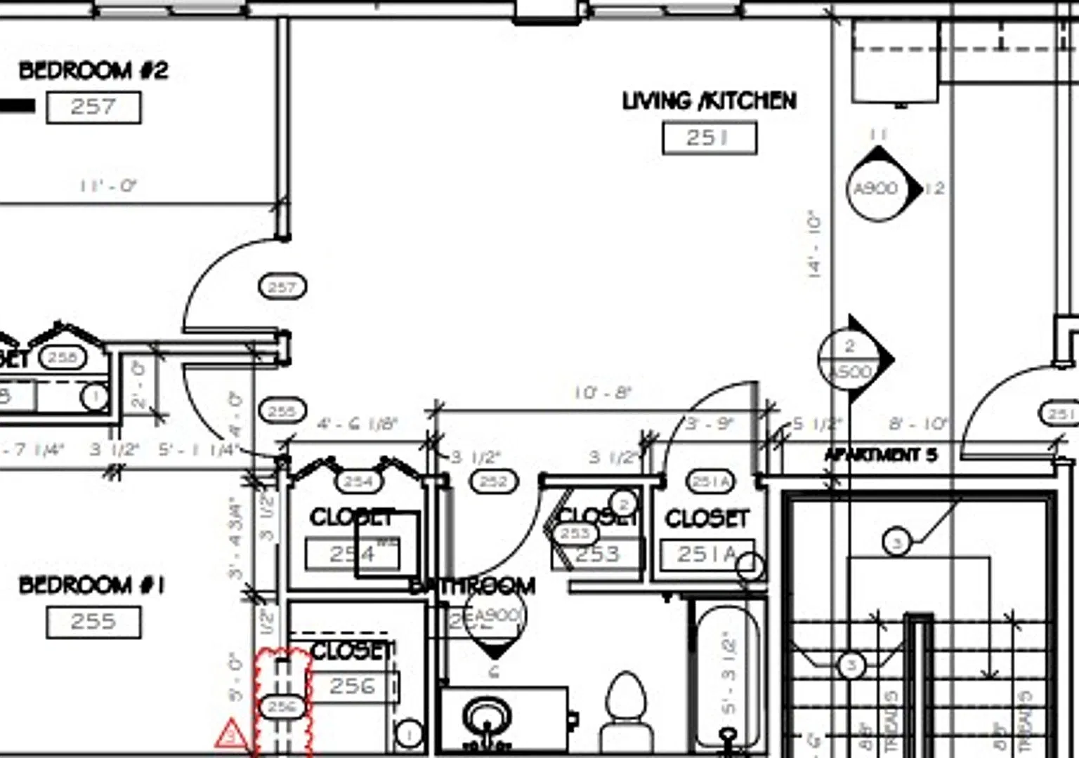Two Bedroom Units located at 1303 Foothill Ave in Schofield — Photo 3