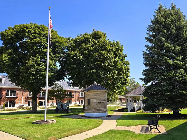 Clawson Memorial Park is a perfect place to take a stroll