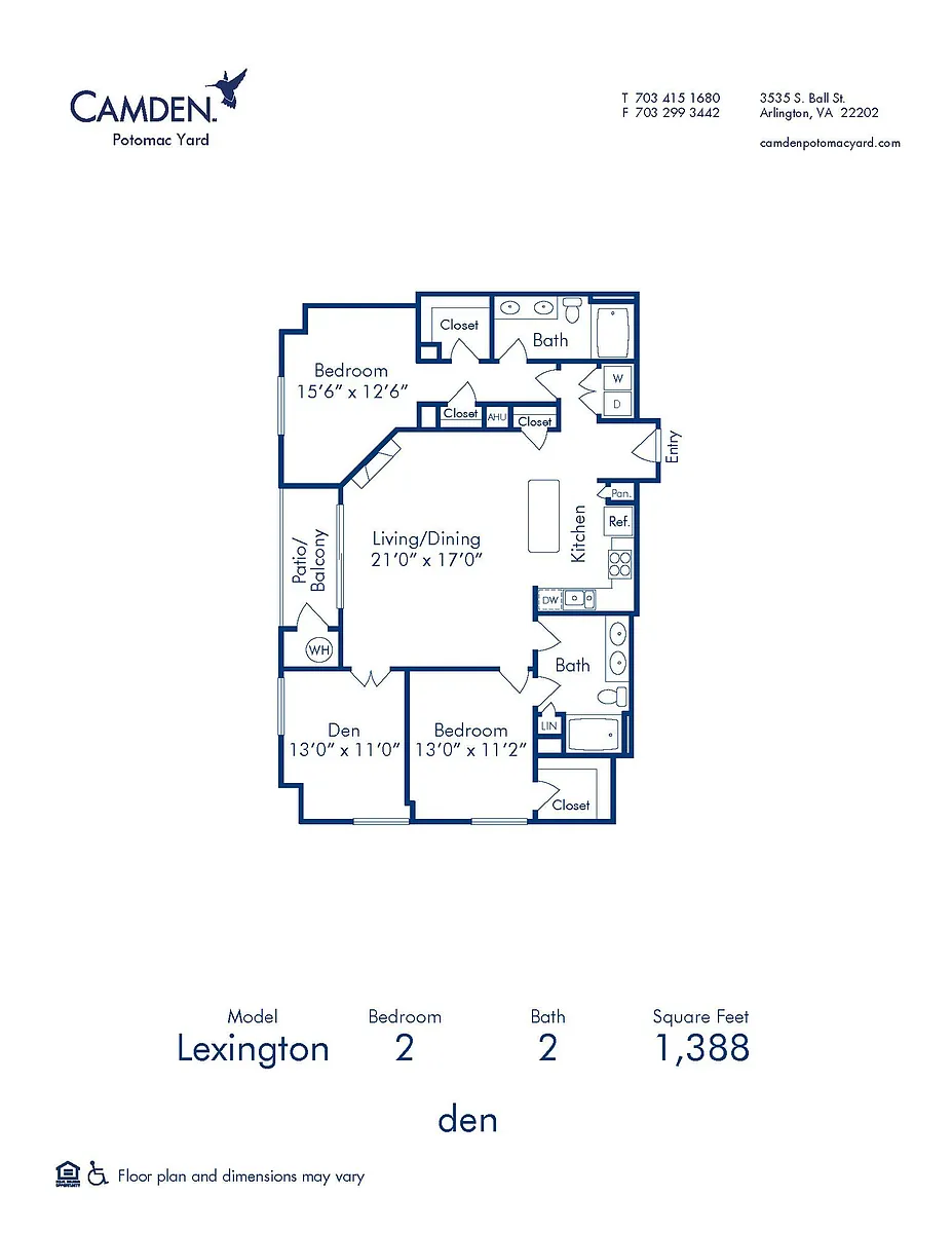Floor plan Lexington