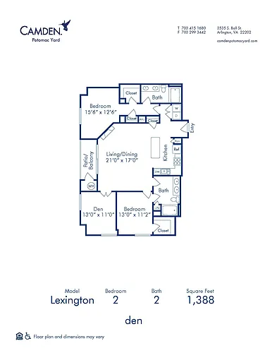 Floor plan Lexington