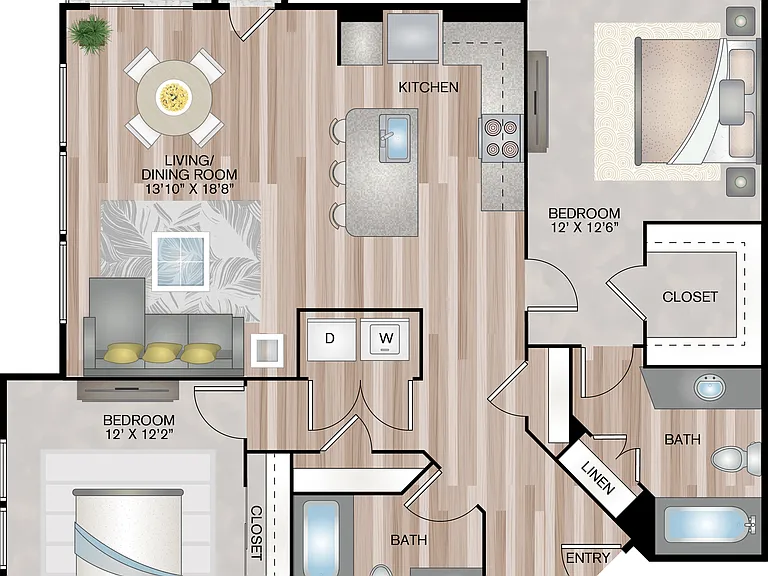 1151 Sq. Ft. 1151 Sq. Ft.